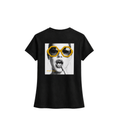 Glasses Black Gold T-Shirt (back)