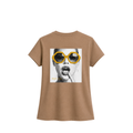 Glasses Sand Gold T-Shirt (back)