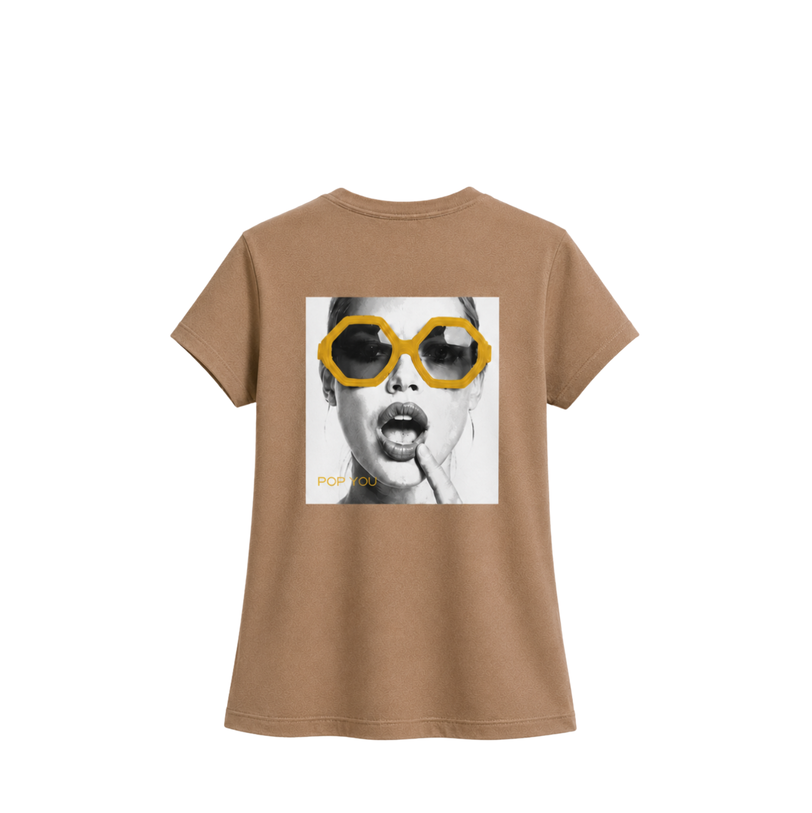 Glasses Sand Gold T-Shirt (back)