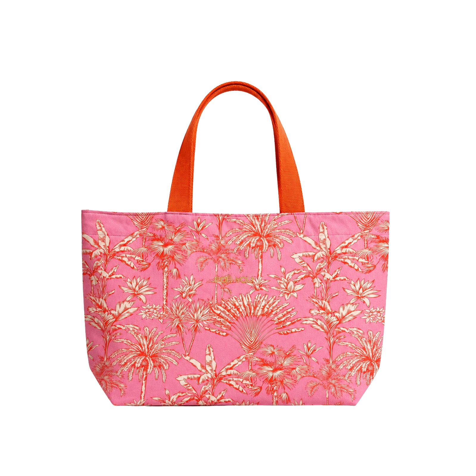 Palm Shopper Bag Pink