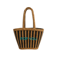 Striped Boho Bag Mint