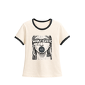 What-Ever Black Ivory T-Shirt (front)