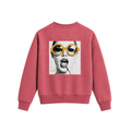 Glasses Pink Gold Sweatshirt (back)