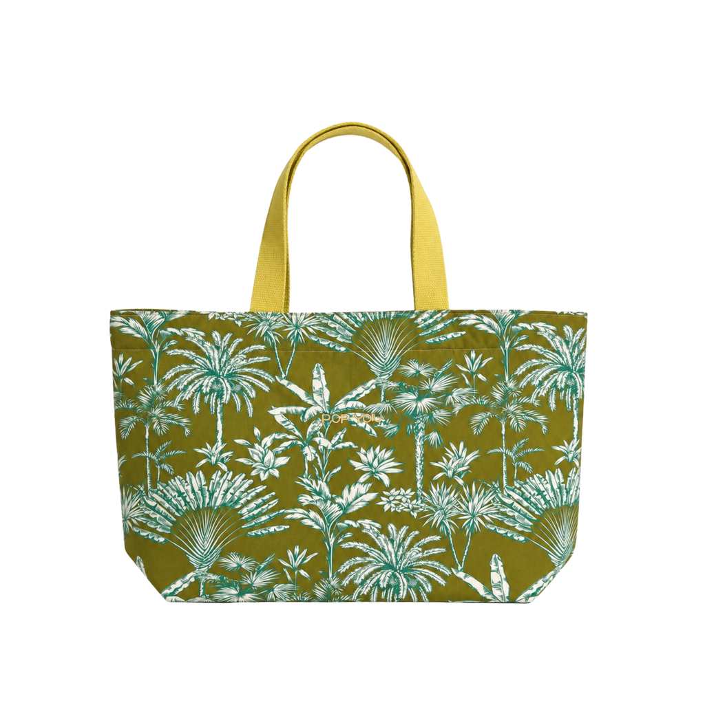 Palm Shopper Bag Green