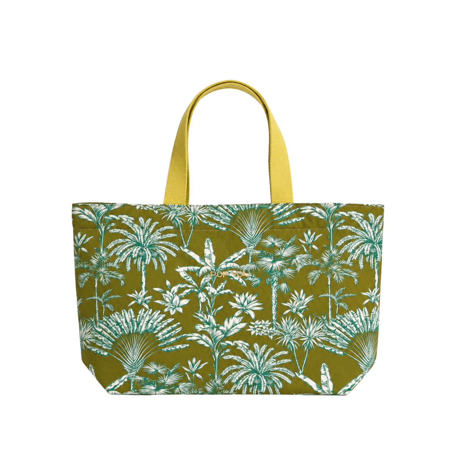 Palm Shopper Bag Green