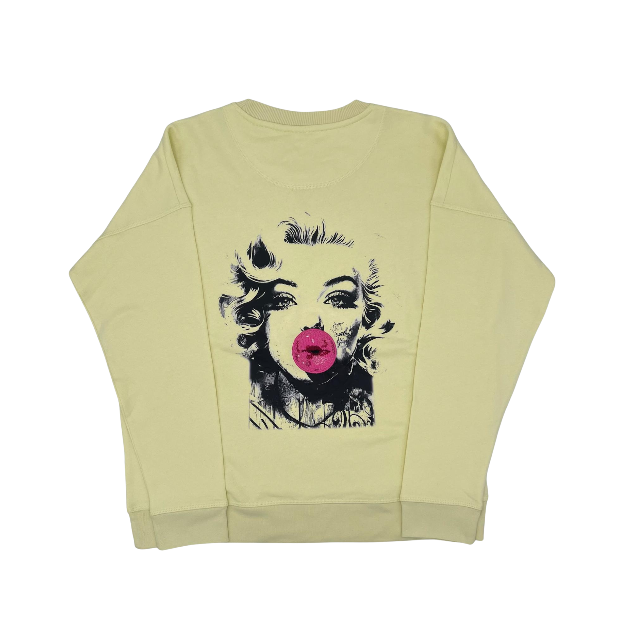 Marylin Yellow Sweatshirt (back)