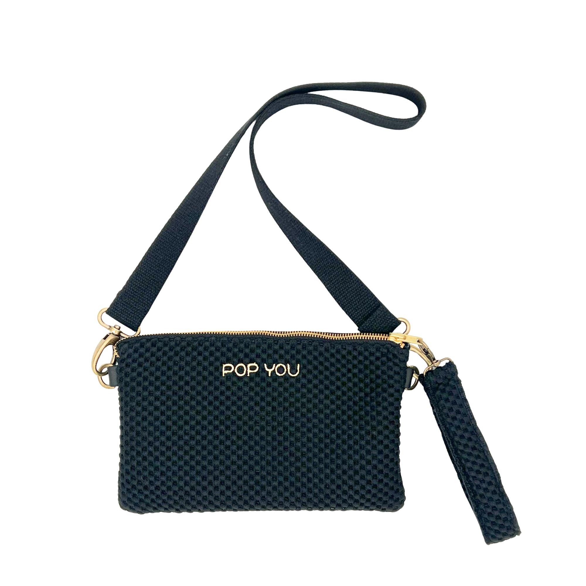 3D Black Mini Bag