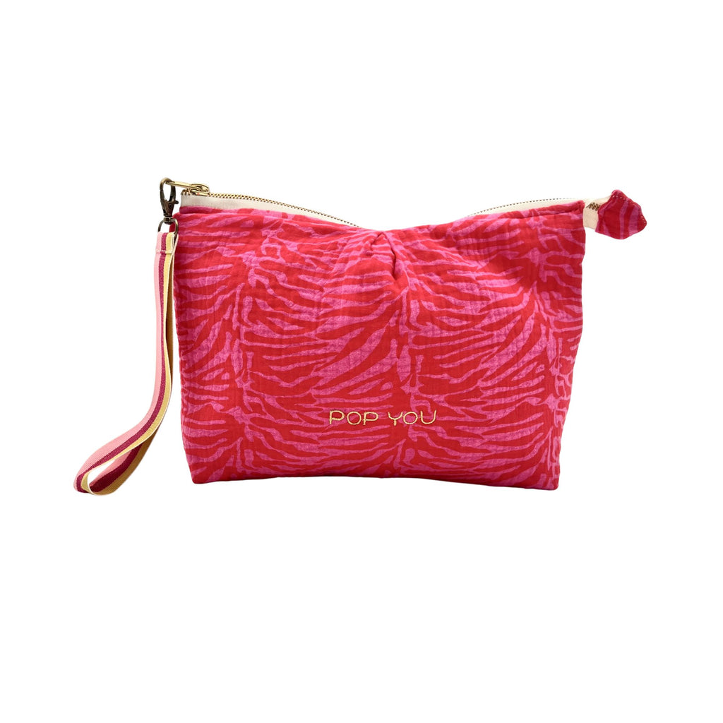 Zebra Pouche Pink
