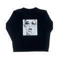 Glasses Black Silver Sweatshirt (back)
