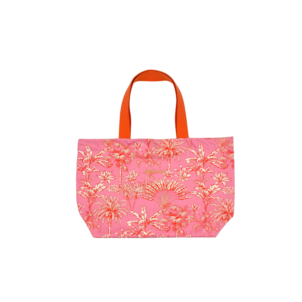 Palm Shopper Bag Pink