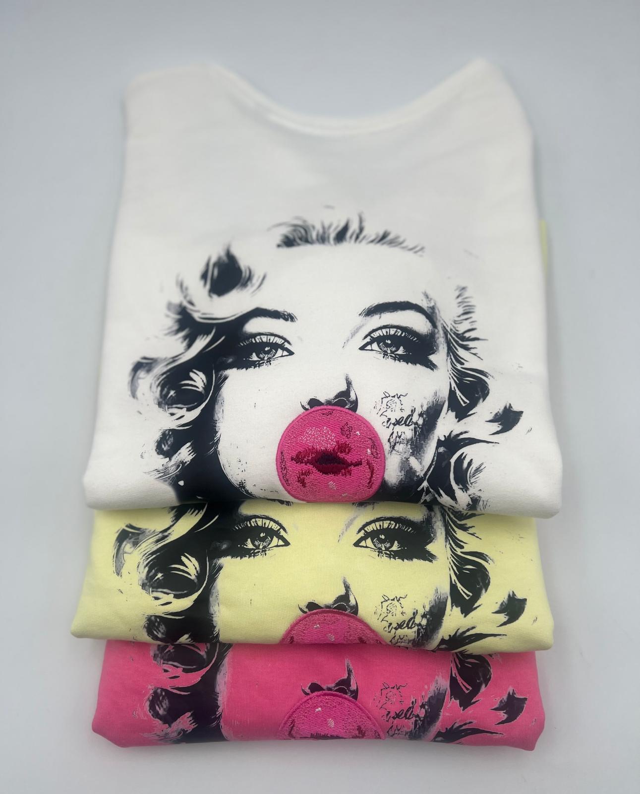 Marylin White Sweatshirt (back)